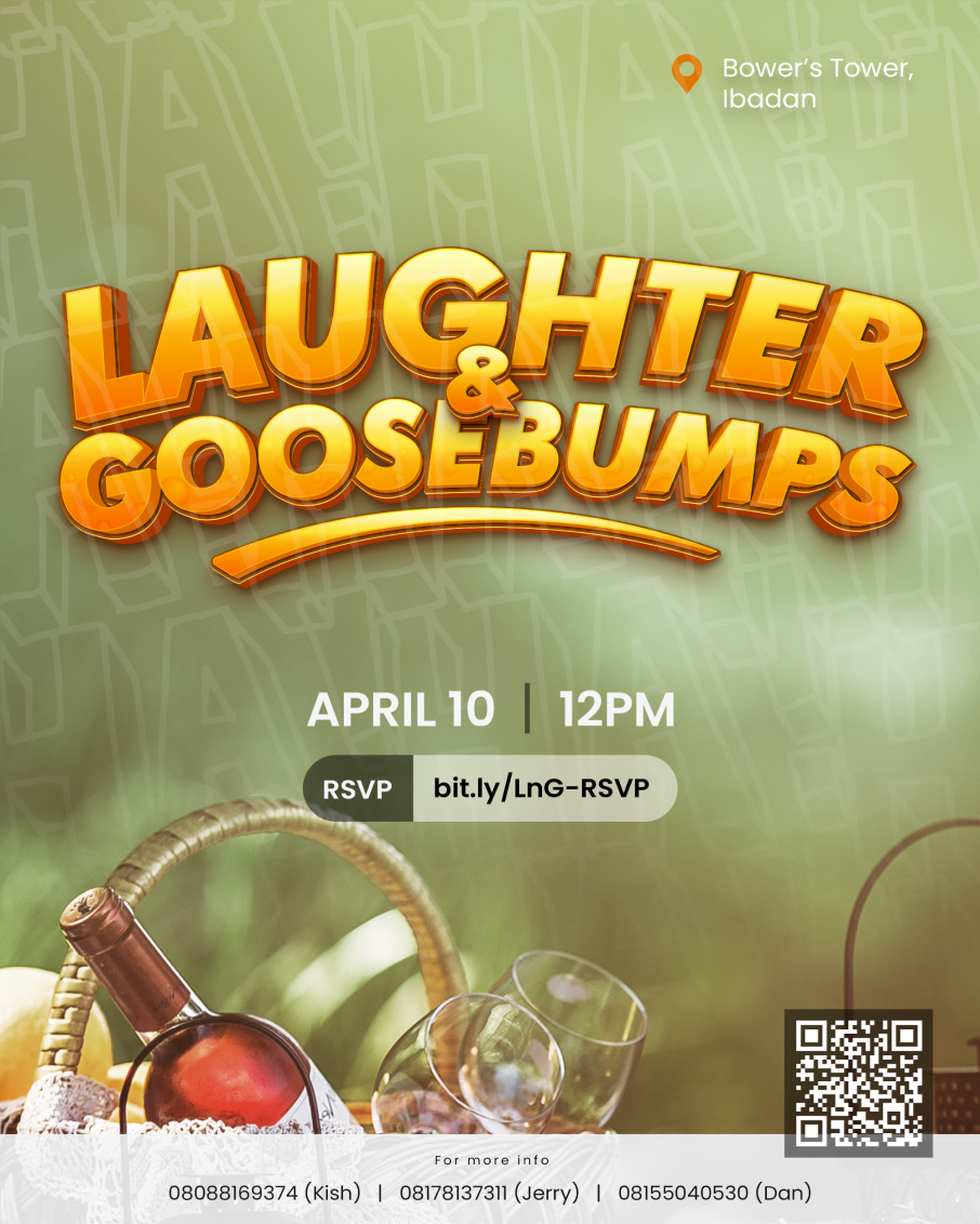 laughter and goosebumps